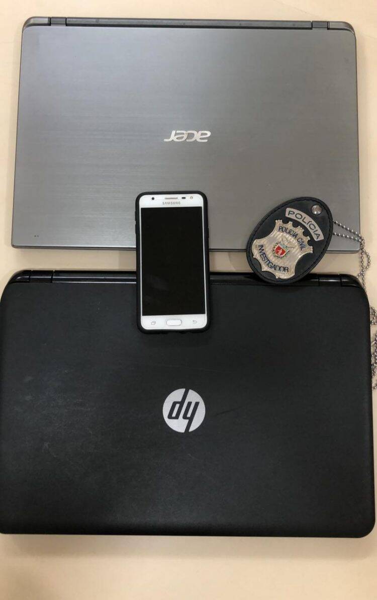 Polícia Civil divulga resultado de buscas em Santa Terezinha contra Pornografia Infantil