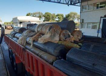 Transporte de materiais para obra da segunda ponte no lado paraguaio é liberado
