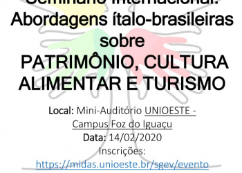 Unioeste realiza Seminário Internacional Brasil-Itália