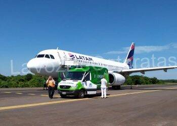 Puerto Iguazú : Protocolo de coronavírus é acionado em voo vindo de Buenos Aires
