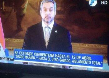 Paraguai extende quarentena até o dia 12 de abril