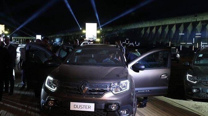 Itaipu é cenário para a apresentação do novo Duster, da Renault