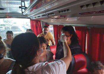 Paraguai está medindo temperatura de quem entra no país pela Ponte da Amizade