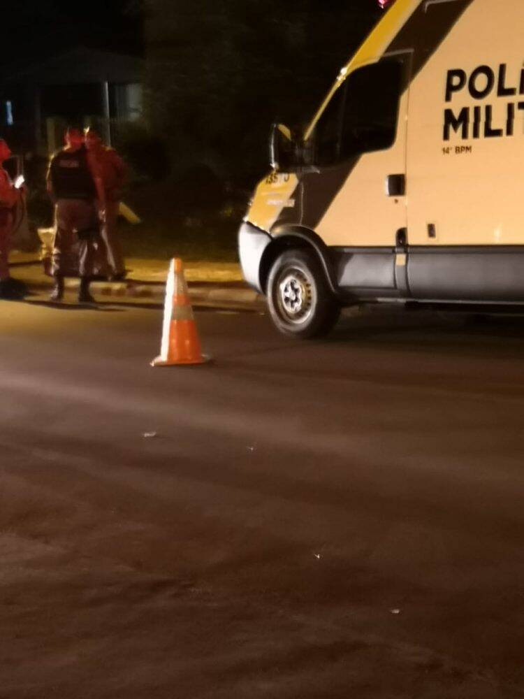 Bandidos trocam tiros com a Polícia Militar e um é ferido