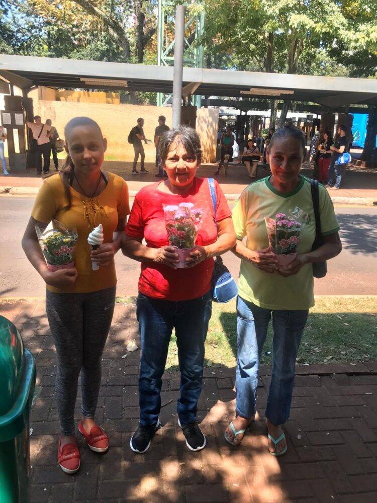 Mulheres são homenageadas no Terminal de Transporte Urbano