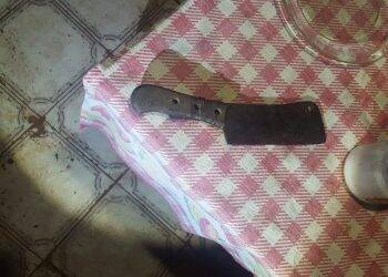 Arma que matou homem atingido no pulso é um cutelo