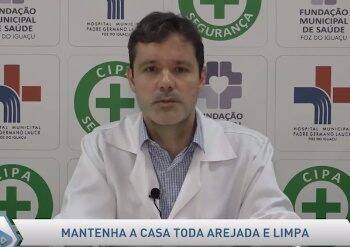 Médico do Hospital Municipal destaca cuidados pessoais como prevenção ao coronavírus