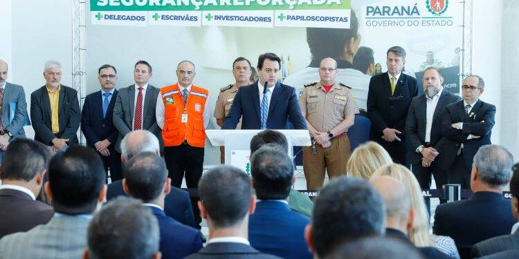 Governador confirma concurso para a Polícia Civil