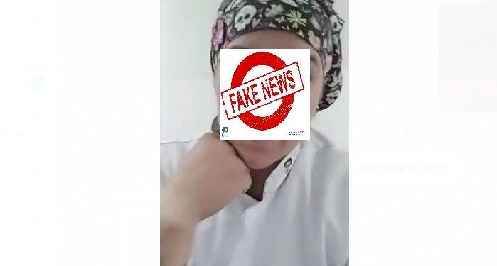 Vídeo informando coronavírus no Hospital Municipal é falso