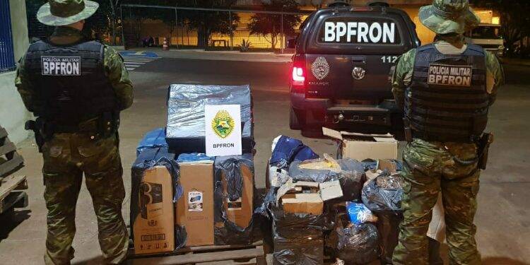 Operação apreende cigarros contrabandeados em Foz do Iguaçu