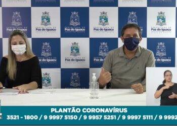 Uso de máscaras será obrigatório para funcionários públicos em Foz