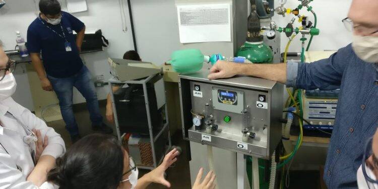 Covid-19: PTI faz parcerias para produzir respiradores eletromecânicos