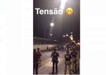 Vídeo de confronto na Ponte da Amizade é antigo