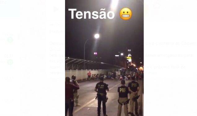 Vídeo de confronto na Ponte da Amizade é antigo