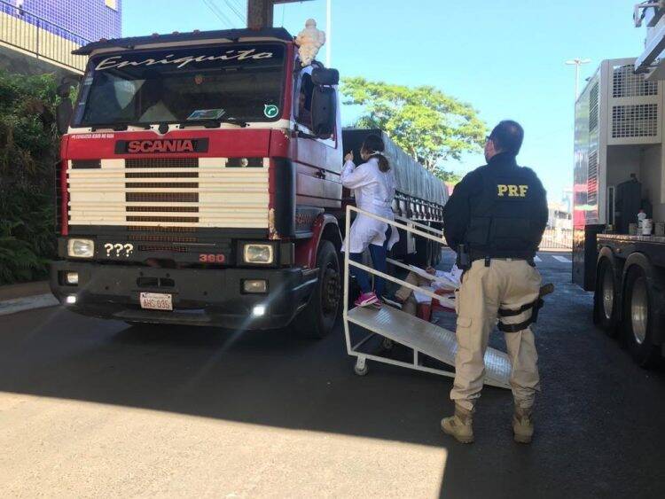 Coronavírus: PRF monitora fronteiras do país e apoia ações de saúde durante a pandemia