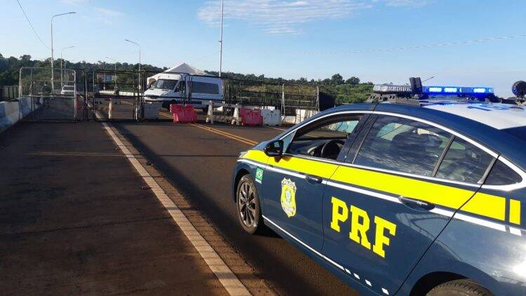 Coronavírus: PRF monitora fronteiras do país e apoia ações de saúde durante a pandemia