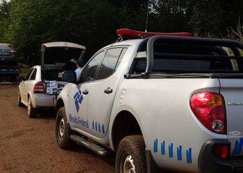 Operação da Receita Federal apreende comboio de veículos com contrabando