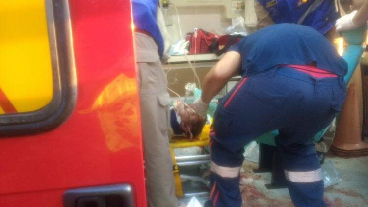 Acidente no viaduto da Av. Paraná deixa um morto e outro ferido em estado grave