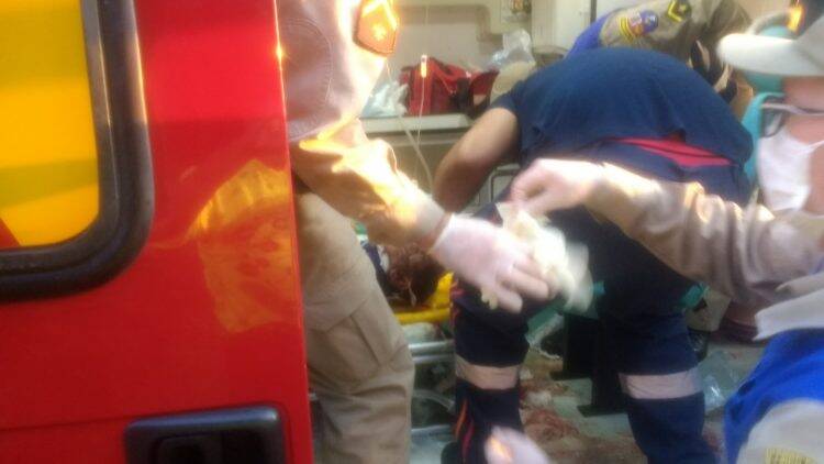 Acidente no viaduto da Av. Paraná deixa um morto e outro ferido em estado grave