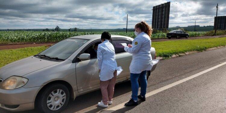 Foz do Iguaçu instala barreira sanitária na BR 277