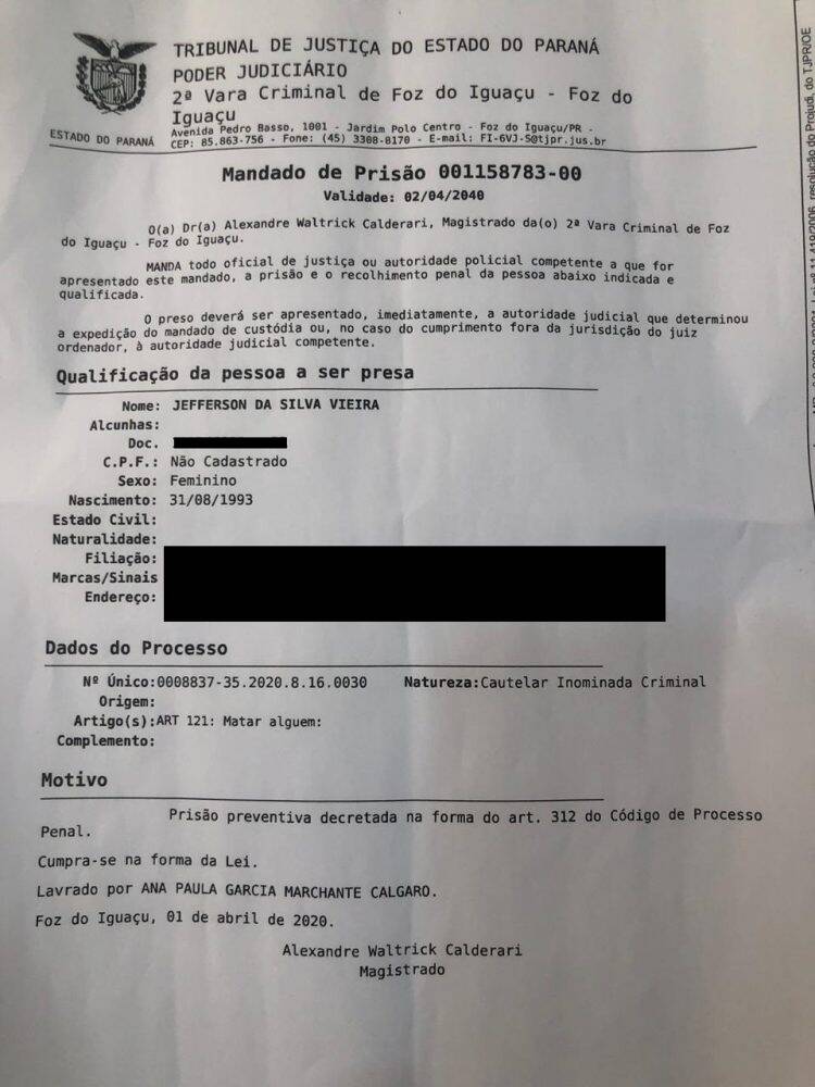 Polícia Civil divulga imagem de suspeito em chacina no Cidade Nova