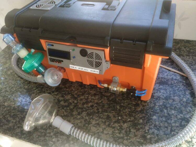 Covid-19: pesquisadores da UNILA buscam soluções para respiradores hospitalares