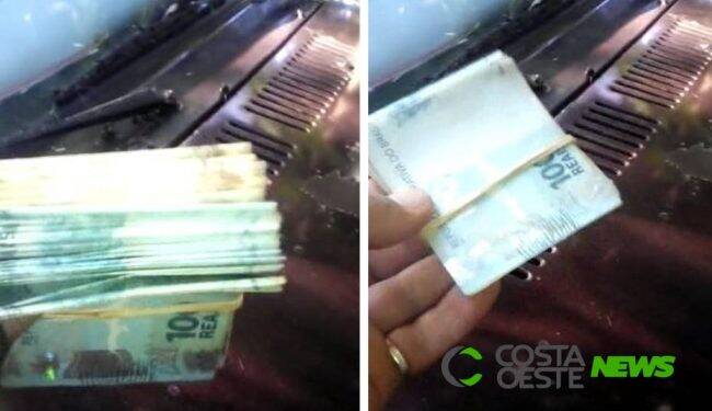 Morador encontra quase 10 mil reais no lixo e devolve ao dono em Santa Helena