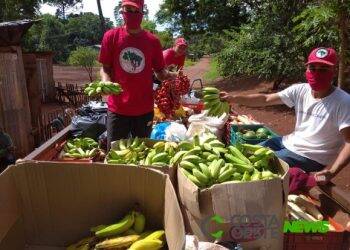MST em São Miguel preparam doação de alimentos para famílias carentes do município