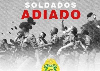 Paraná adia concurso para Polícia Militar e Bombeiro Militar