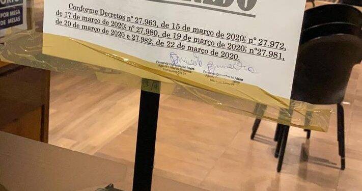 Prefeitura interdita bar que registrou aglomeração no fim de semana