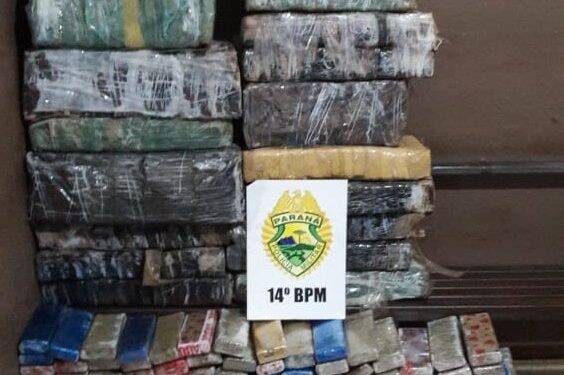 Perseguição e confronto pelas ruas de Foz culmina com grande apreensão de drogas