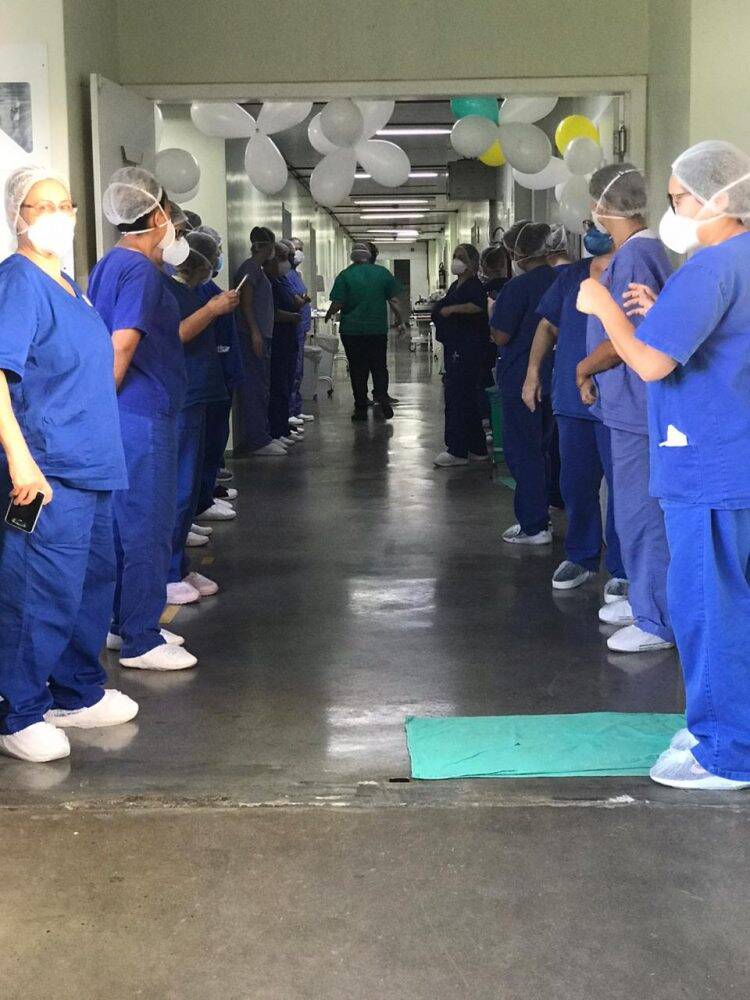 Hospital Municipal comemora as duas primeiras altas por Covid-19