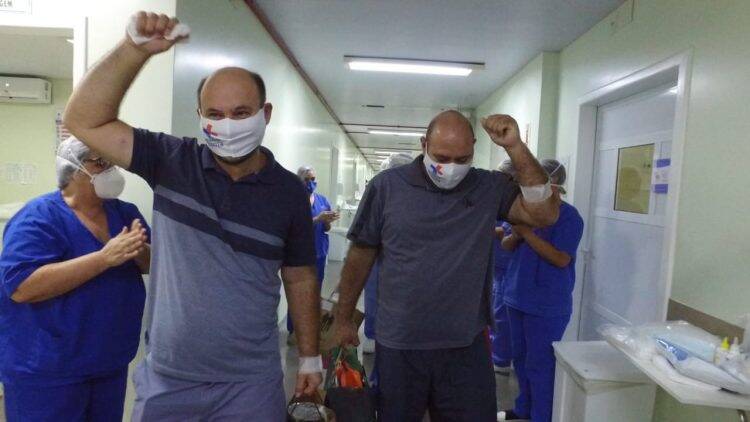Hospital Municipal comemora as duas primeiras altas por Covid-19
