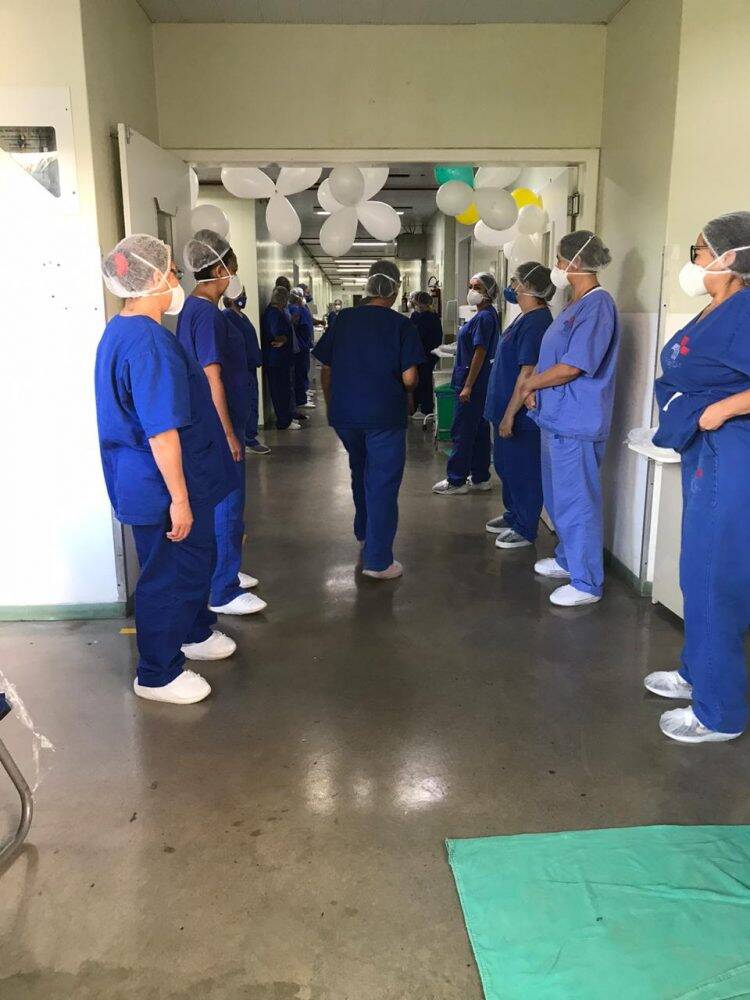 Hospital Municipal comemora as duas primeiras altas por Covid-19
