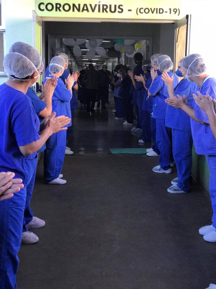 Hospital Municipal comemora as duas primeiras altas por Covid-19