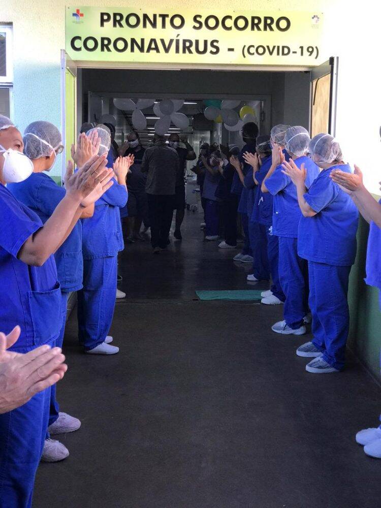 Hospital Municipal comemora as duas primeiras altas por Covid-19