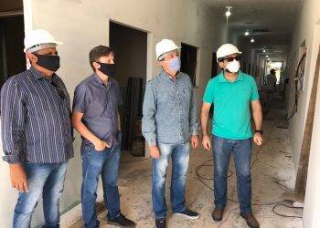 Obras da Unidade Especial de Terapia de Doenças Infecciosas (UETDI) tem ritmo acelerado
