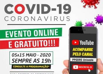 Unioeste promove palestras online sobre Desenvolvimento Rural Sustentável e Covid-19