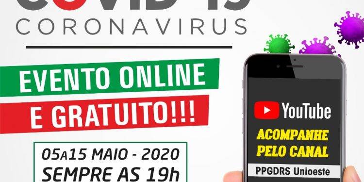 Unioeste promove palestras online sobre Desenvolvimento Rural Sustentável e Covid-19