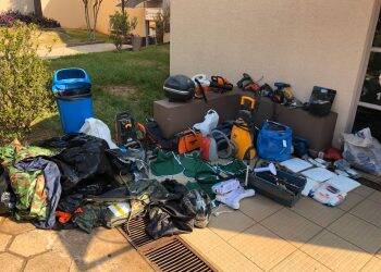 Polícia Civil e Polícia Militar prendem suspeitos e recuperam produtos furtados