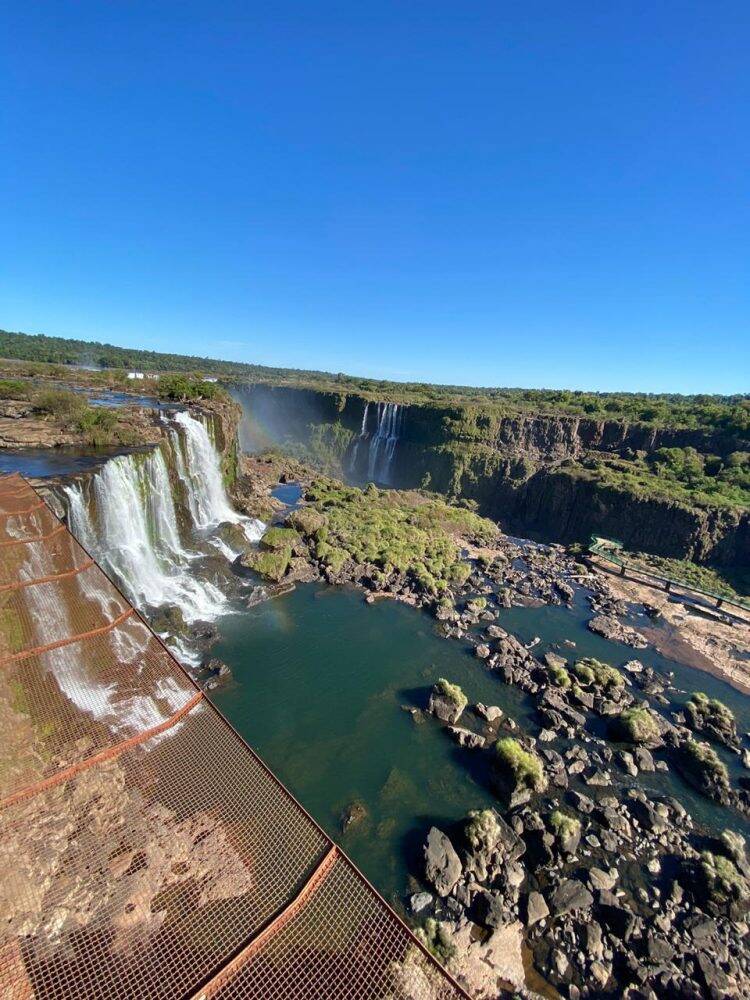 Cataratas do Iguaçu em tempos de estiagem e Covid-19