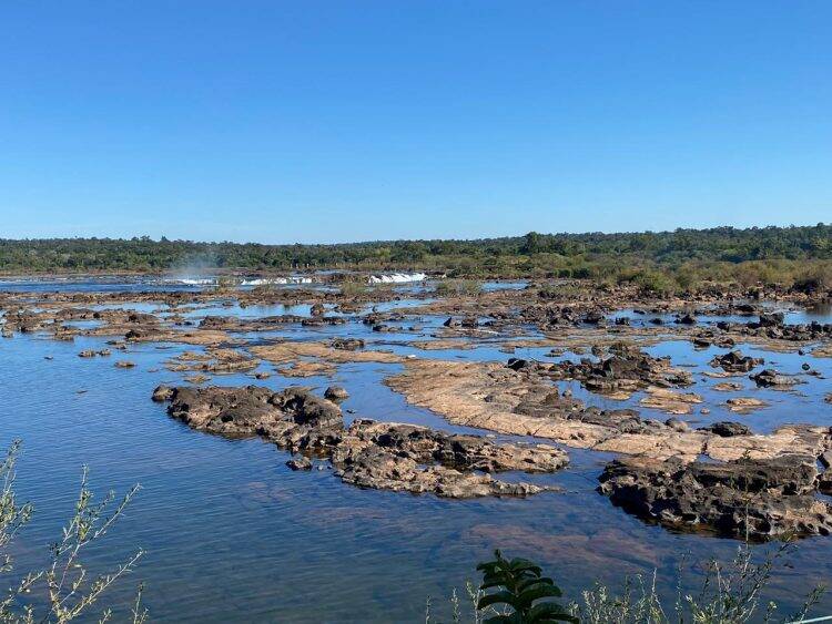 Cataratas do Iguaçu em tempos de estiagem e Covid-19