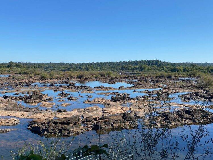 Cataratas do Iguaçu em tempos de estiagem e Covid-19