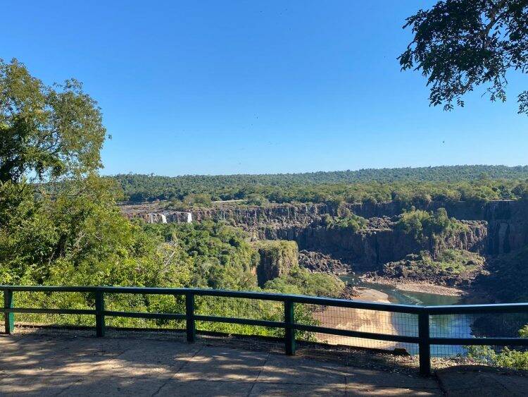 Cataratas do Iguaçu em tempos de estiagem e Covid-19
