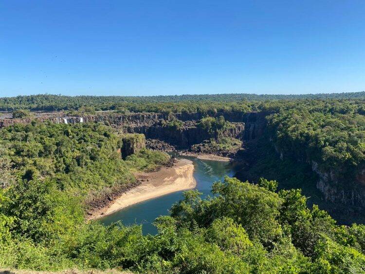Cataratas do Iguaçu em tempos de estiagem e Covid-19