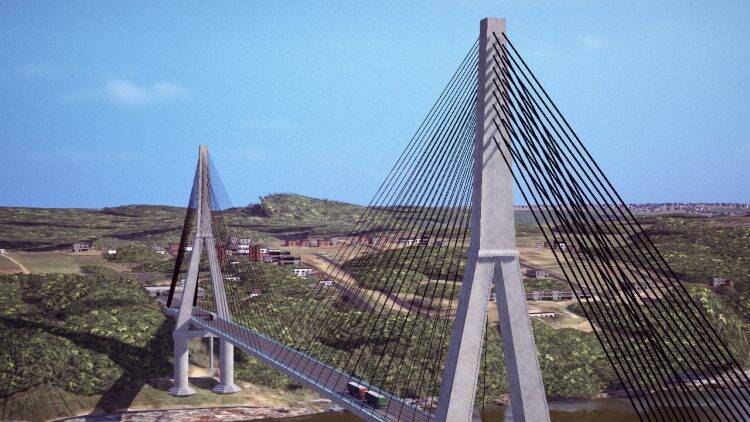 Lançamento da pedra fundamental da Ponte da Integração completa um ano
