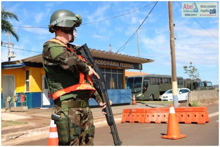 Exército inicia Operação Covid-19 apreendendo drogas, eletrônicos e medicamentos