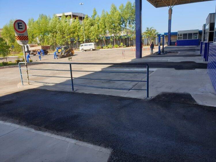 Receita Federal e Prefeitura realizam obras na Aduana da Ponte da Amizade