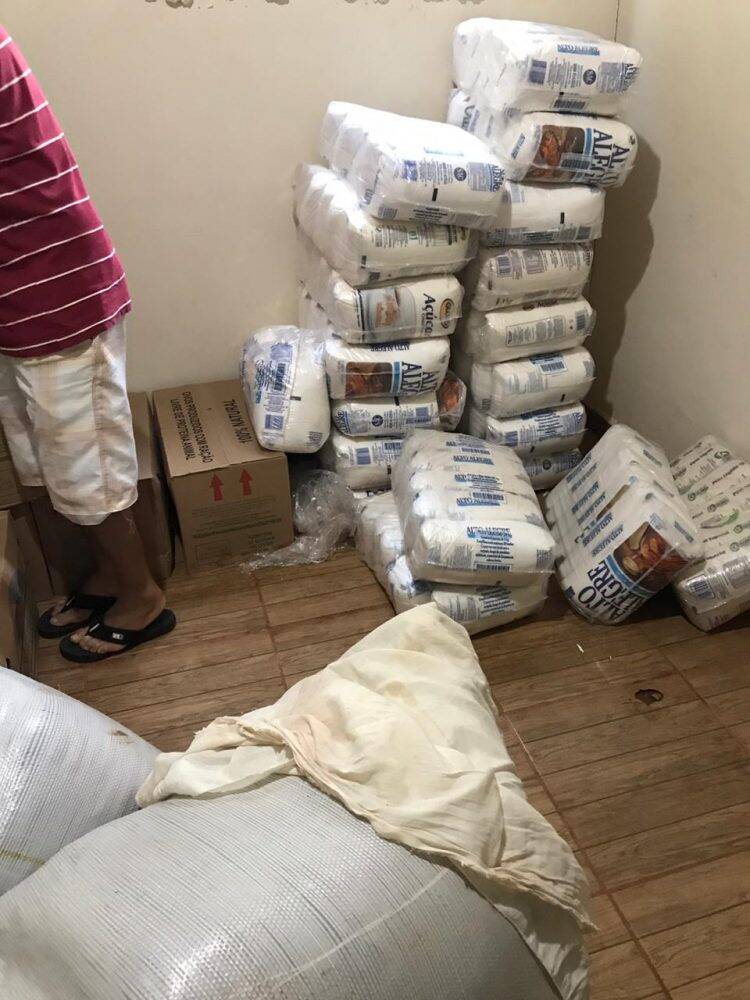 Polícia Federal apreende quase duas toneladas de alimento que seriam levadas ao Paraguai