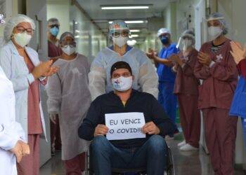 Hospital Municipal registra a décima alta de paciente recuperado da Covid-19